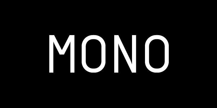 Monocle is a clean and contemporary monospaced geometric sans that excels in titling, data and numerical settings due to its clear and systematic design.