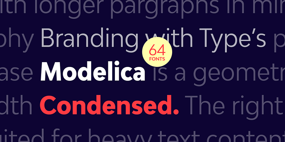 Designed by Alberto Romanos, Bw Modelica is a minimal, robust, reliable & pragmatic geometric sans.