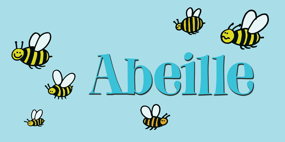 Abeille means bee in French.