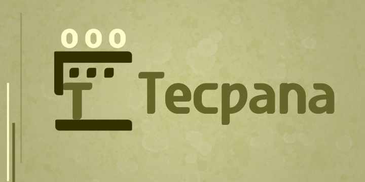 Displaying the beauty and characteristics of the Tecpana font family.