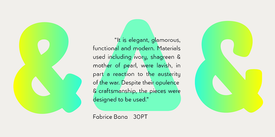 Emphasizing the popular Luengo font family.