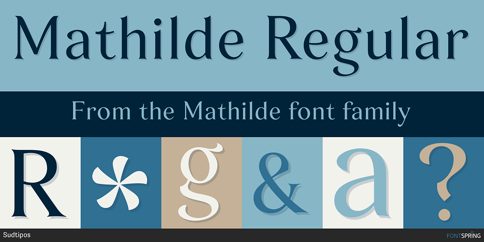 Mathilde Regular Font