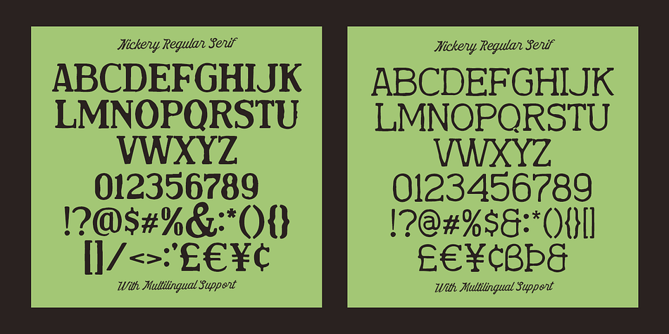 Nickery Font