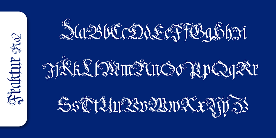 Starting in the 16th century and lasting well into the 20th century, most works in Germany were printed using blackletter types.