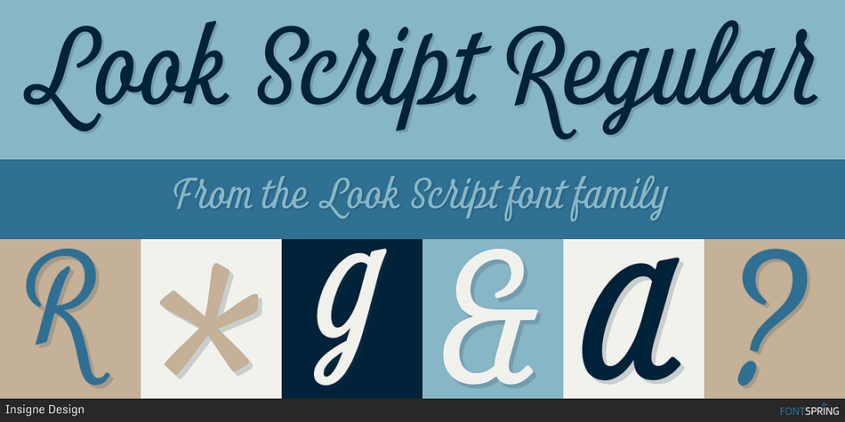 Look Script Regular Font