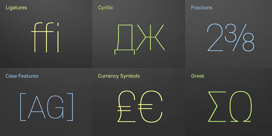 It supports WGL4, which provides a wide range of character sets (CE, Greek, Cyrillic and Eastern European characters).