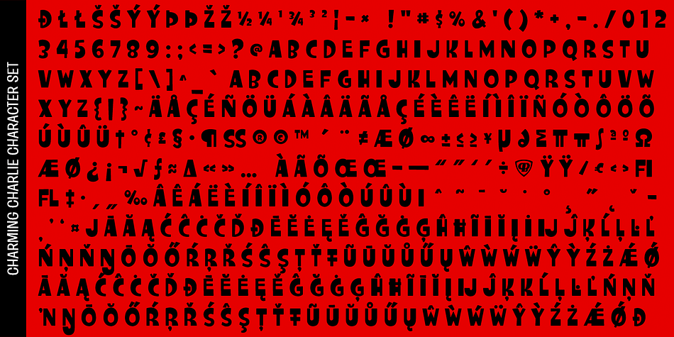 The Contextual Alternates feature in this font automatically alternates between the Capitals and alternate Capitals of the font to mix things up a bit and keep your type-settings lively.