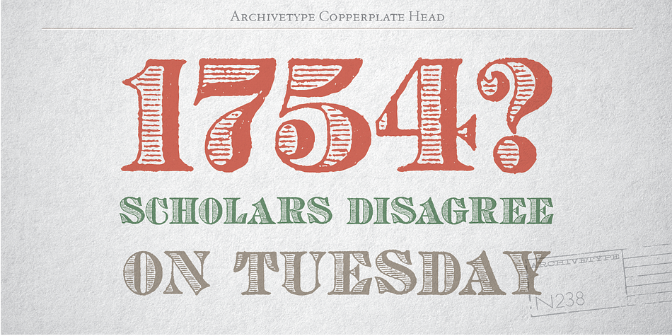 In order to preserve the original feel of typefaces, no additional characters were added to originals therefore most of fonts consist just of basic character set.