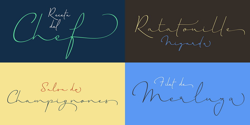 Horizontes Script has extensive Latin language support.