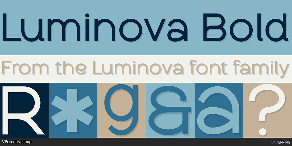 Luminova Bold Font