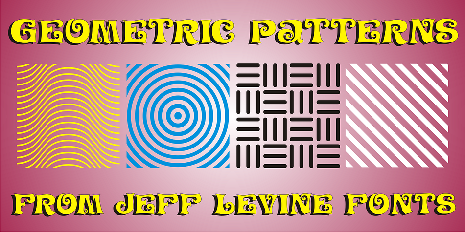 Geometric Patterns JNL offers a large and varied assortment of interesting design variations in a 