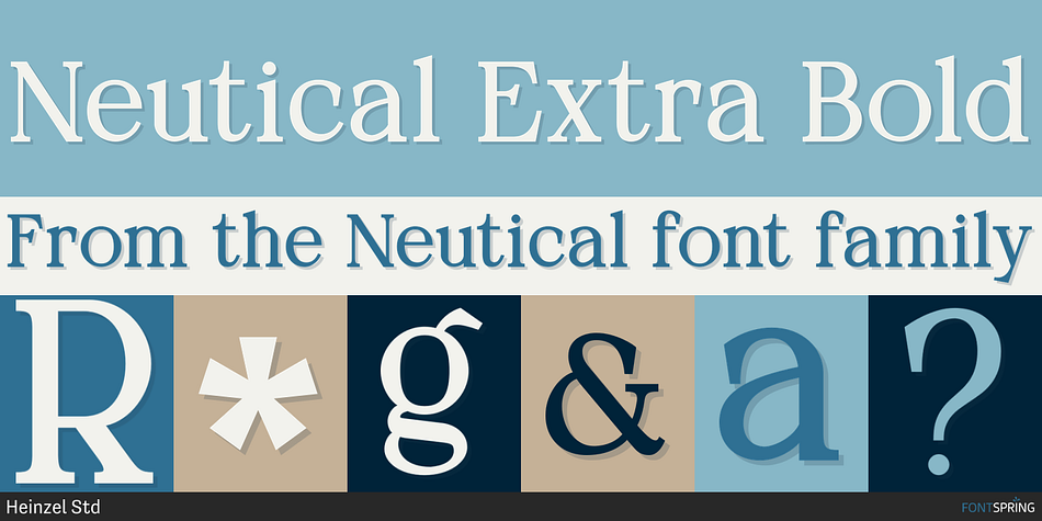 Neutical Extra Bold Font