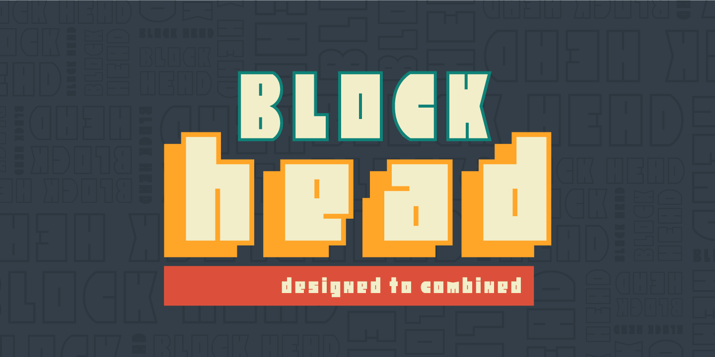 blockhead Font