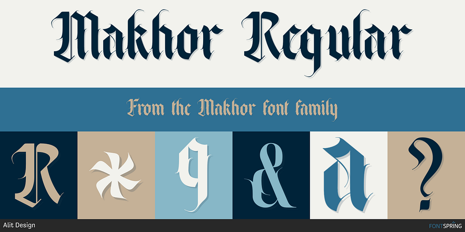 Makhor Regular Font