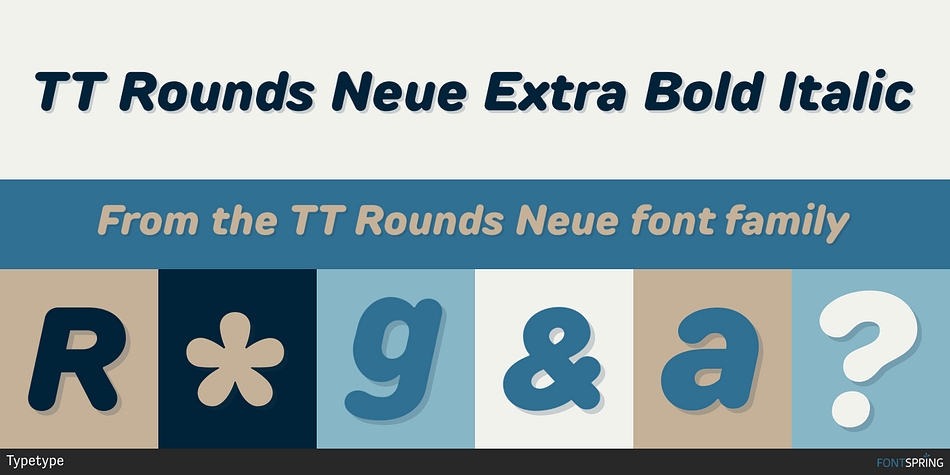 TT Rounds Neue Standard Font