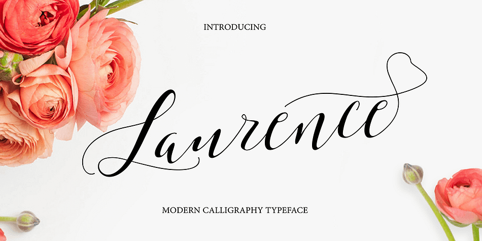 Laurence Script is a stylish handwritten copperplate calligraphy font.