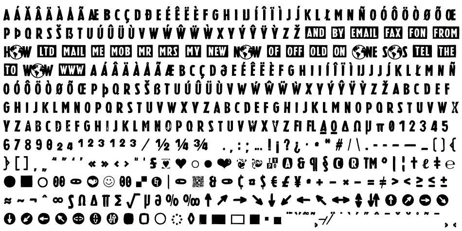 Wood Sans Font