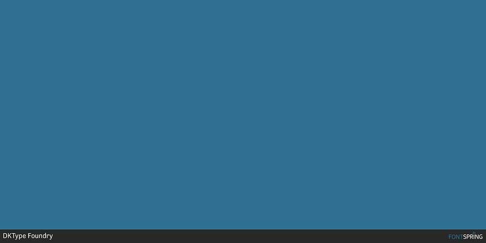 DK 01 Variable Font
