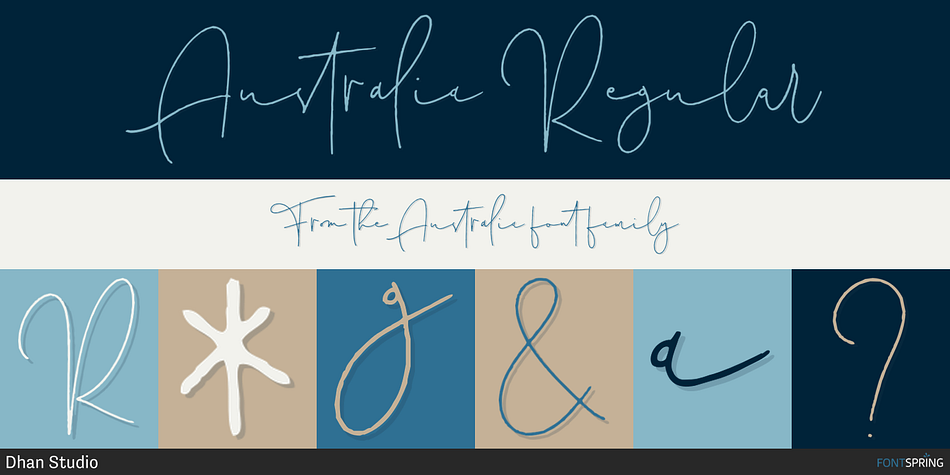 Australia Regular Font