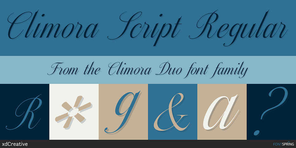 Climora Script Regular Font