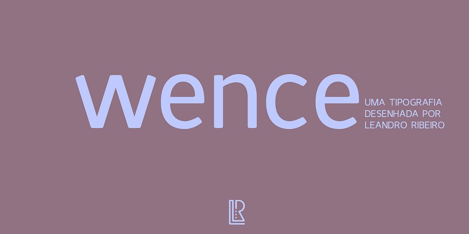 Displaying the beauty and characteristics of the Wence font family.