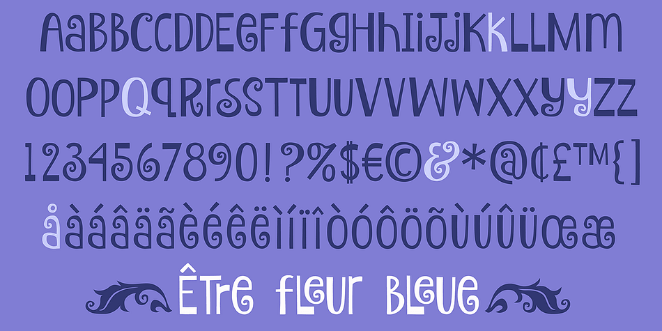 Most of the ligatures are for lower case, some for upper/lower, and a few are for all-caps.