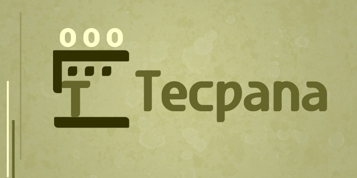 Displaying the beauty and characteristics of the Tecpana font family.