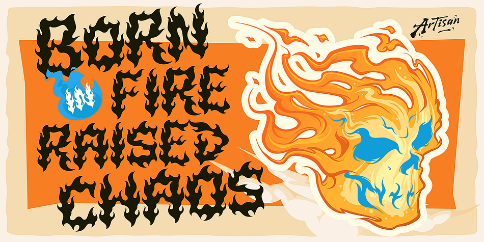 Firelost Font