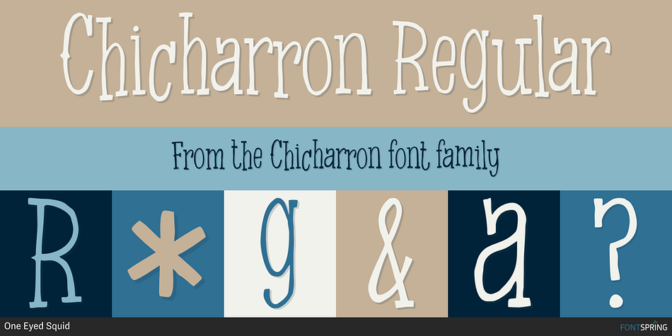 Chicharron Regular Font