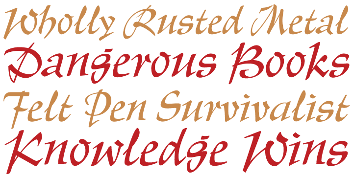 In 2010, when the font was revisited for an update, it was shown that it too light for applications under 24 pt, and too irregular for applications over 64 pt.