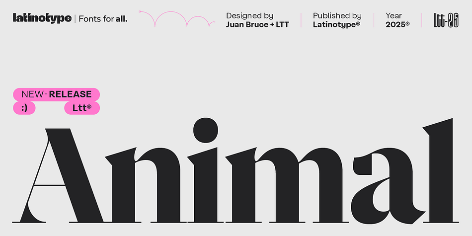 Animal Font