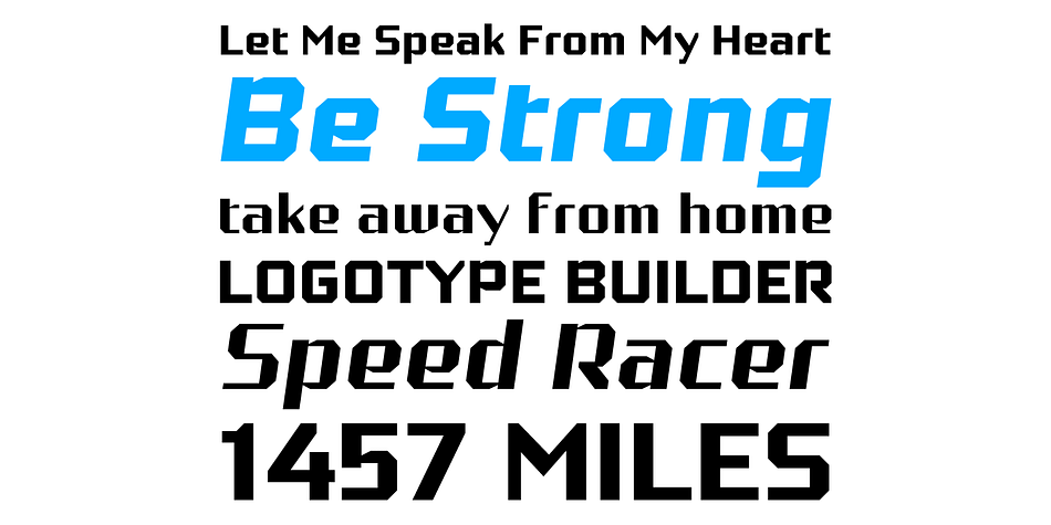 Highlighting the Robotesqa 4F font family.