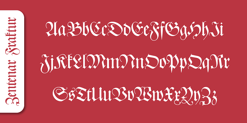Starting in the 16th century and lasting well into the 20th century, most works in Germany were printed using blackletter types.