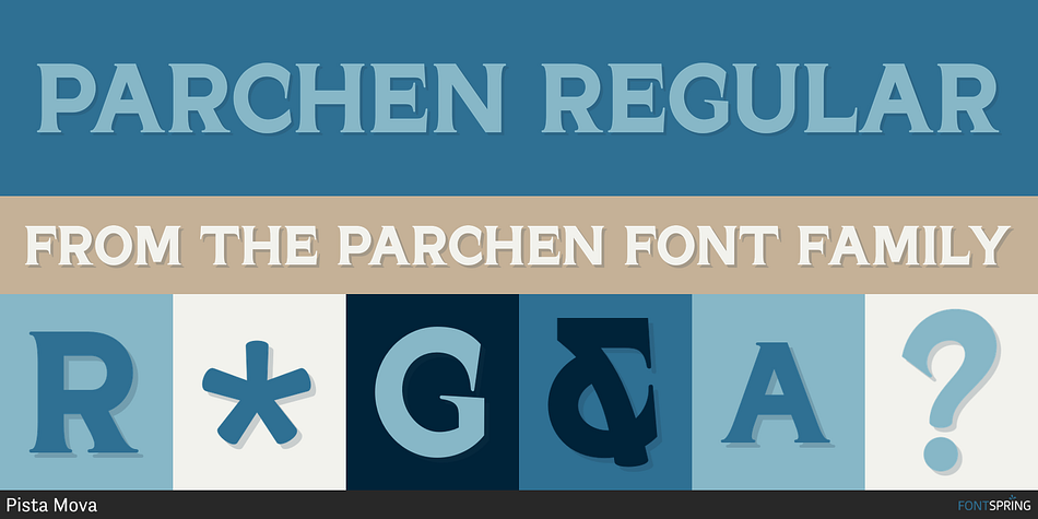 PARCHEN Regular Font