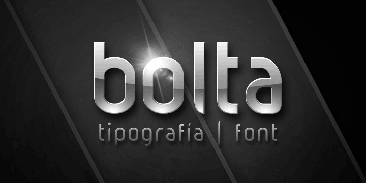 Displaying the beauty and characteristics of the Bolta font family.