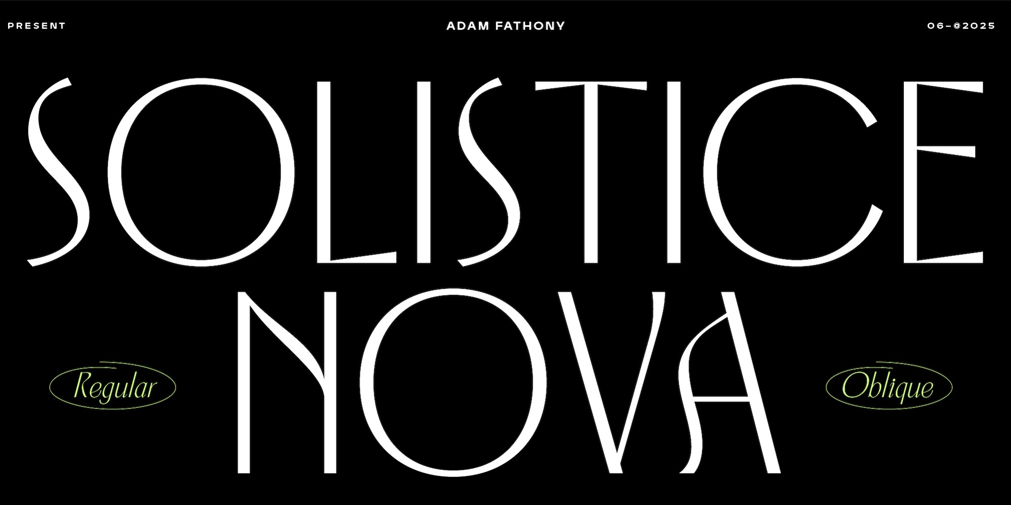 Solistice Nova Font