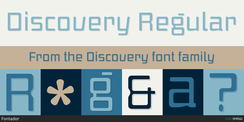 Discovery Regular Font