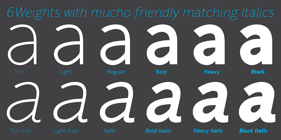 Mucho Sans Font