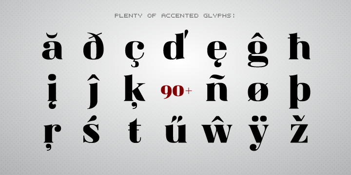 Emphasizing the popular Magnel font family.