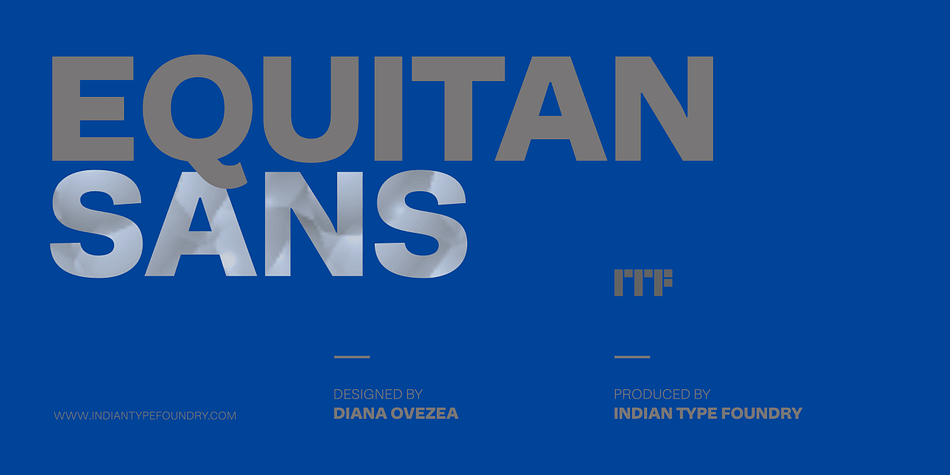 Part of the Equitan super family, Equitan Sans and Equitan Slab are ready for branding projects and packaging design.