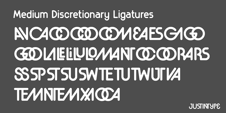 Emphasizing the popular Garoa font family.