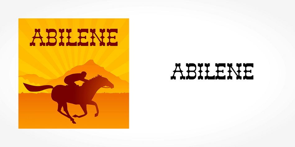 Abilene is one of the fonts of the SoftMaker font library.