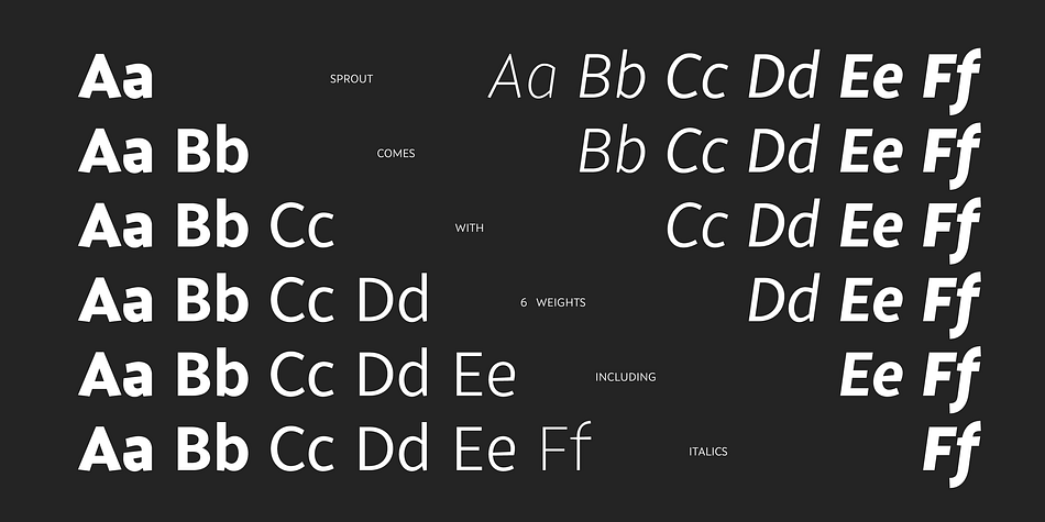 Sprout Font Family by The Northern Block - Fontspring