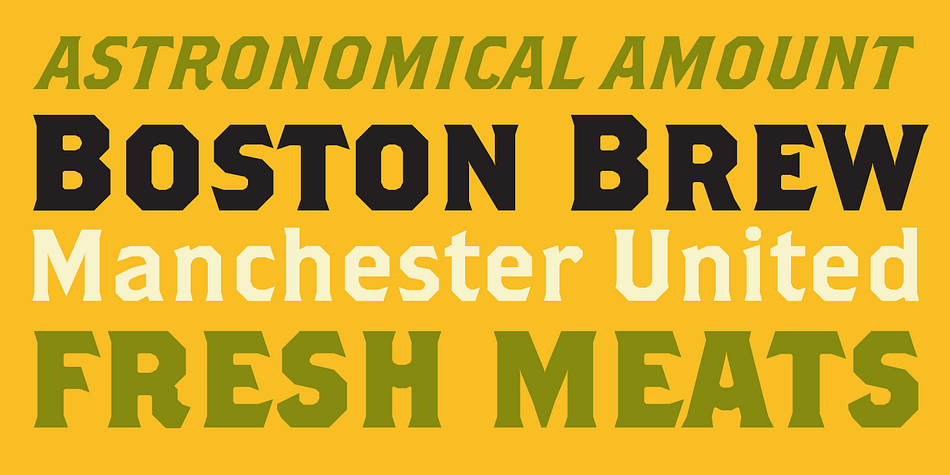 Highlighting the Brothers font family.