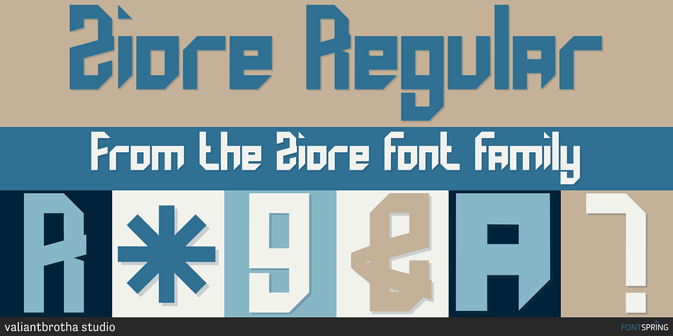 Ziore Regular Font