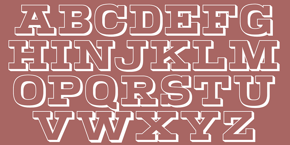  CastleType 3D font collection, a multiple classification collection by CastleType.