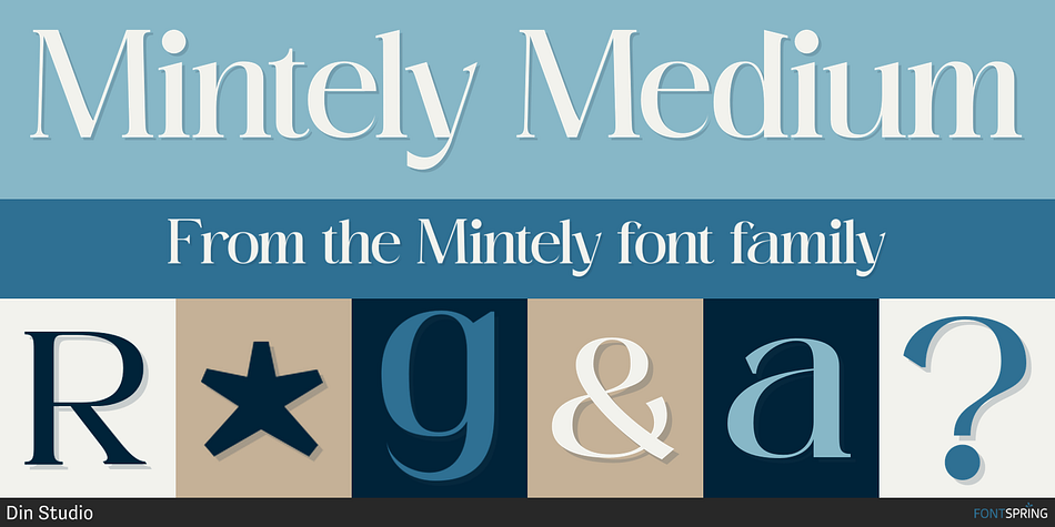 Mintely Medium Font