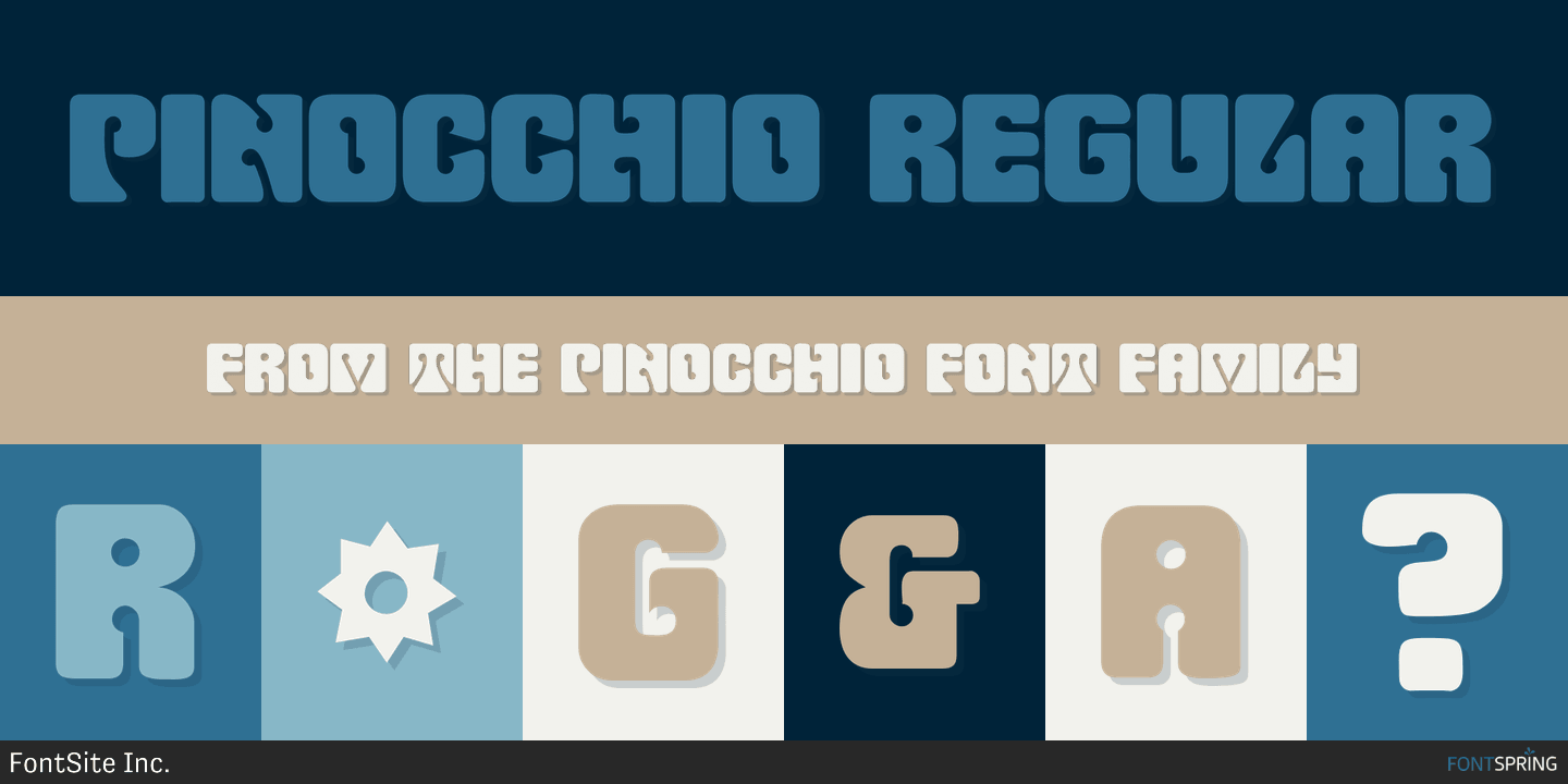 Pinocchio Font