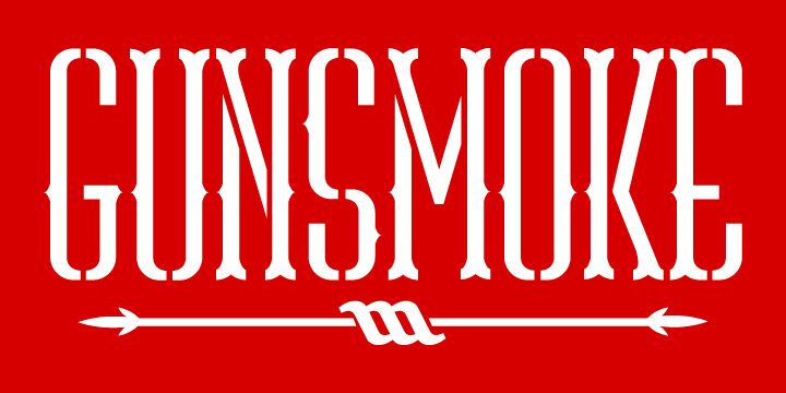 Displaying the beauty and characteristics of the ABTS GUNSMOKE font family.