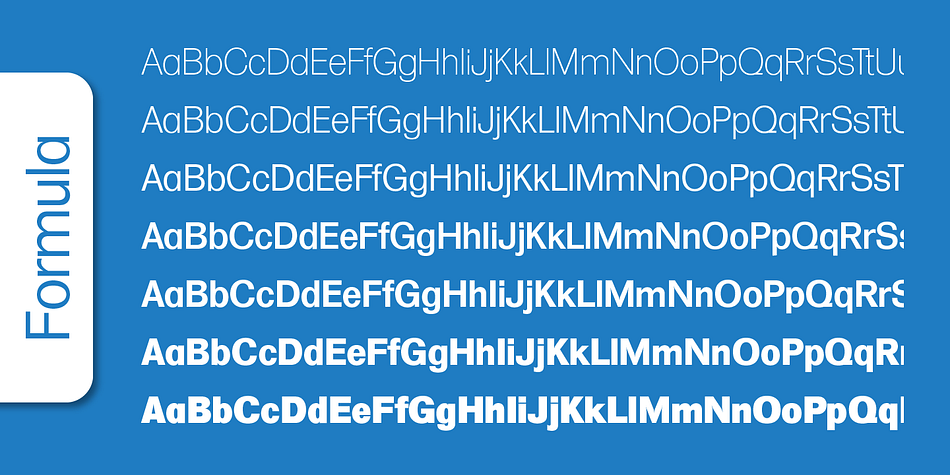 Formula Serial Font